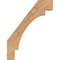 Ekena Millwork 3 1/2"W x 20"D x 26"H Merced Smooth Knee Brace, Western Red Cedar BRC04X20X26MRC00SWR - alternate 2